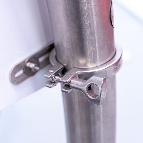 2.5" ID pipe sign mounting clamp